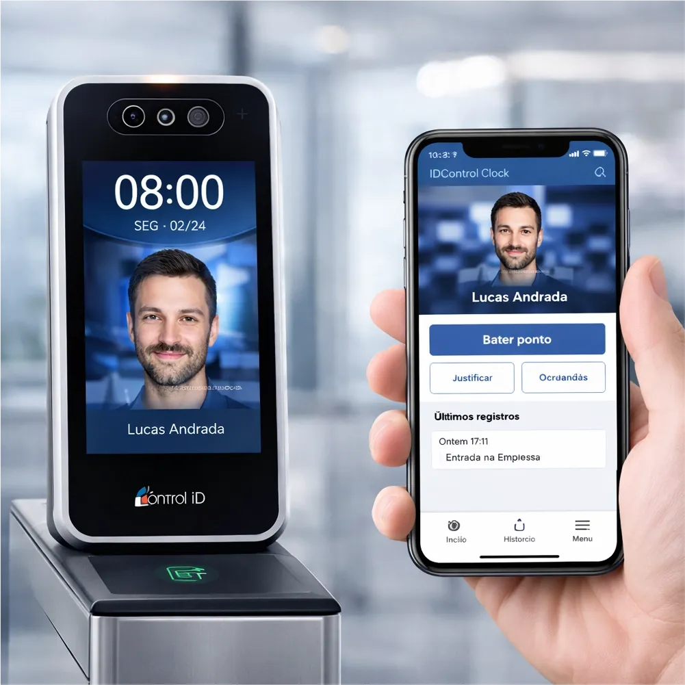 Ponto eletrônico: iDClass e Topdata