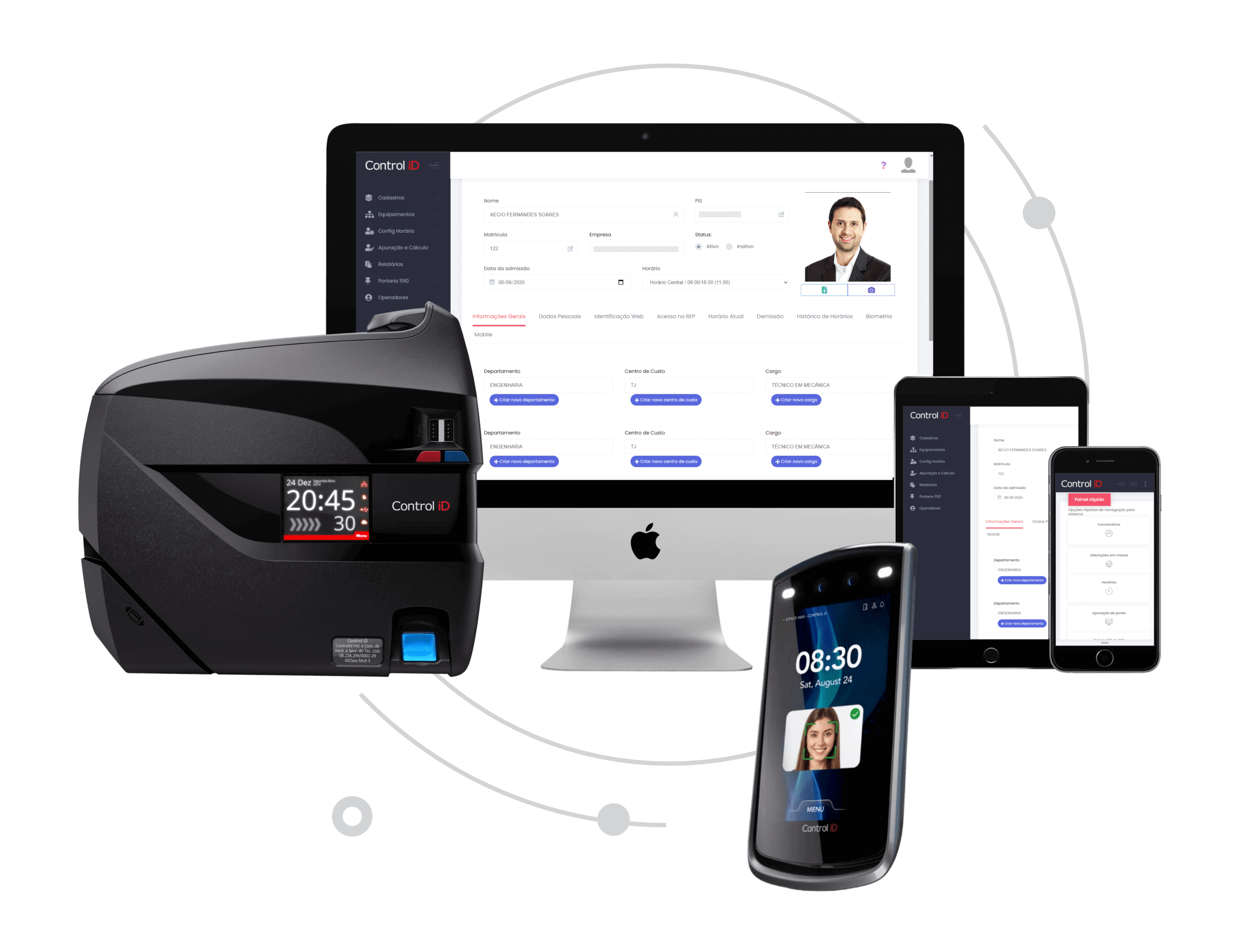 Integração com relógios REP e ponto mobile
